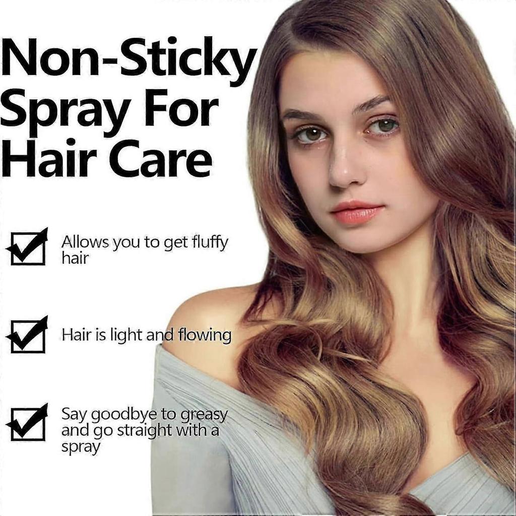 Spray stylizujący zwiększający objętość bez spłukiwania, Spray unoszący włosy u nasady, Długotrwały spray do włosów kontrolujący sebum, nieklejący, dla kobiet i mężczyzn