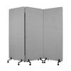 3-Panels Freestanding Partition Room Dividers New Folding Room Divider Folding Portable Partition Screens for Dorm Studio Office