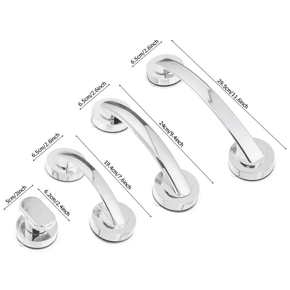 Bathroom Suction Cup Door Handle Shower Safety Non-slip Grab Bar Portable No Punching Bathroom Accessories For Adults Children