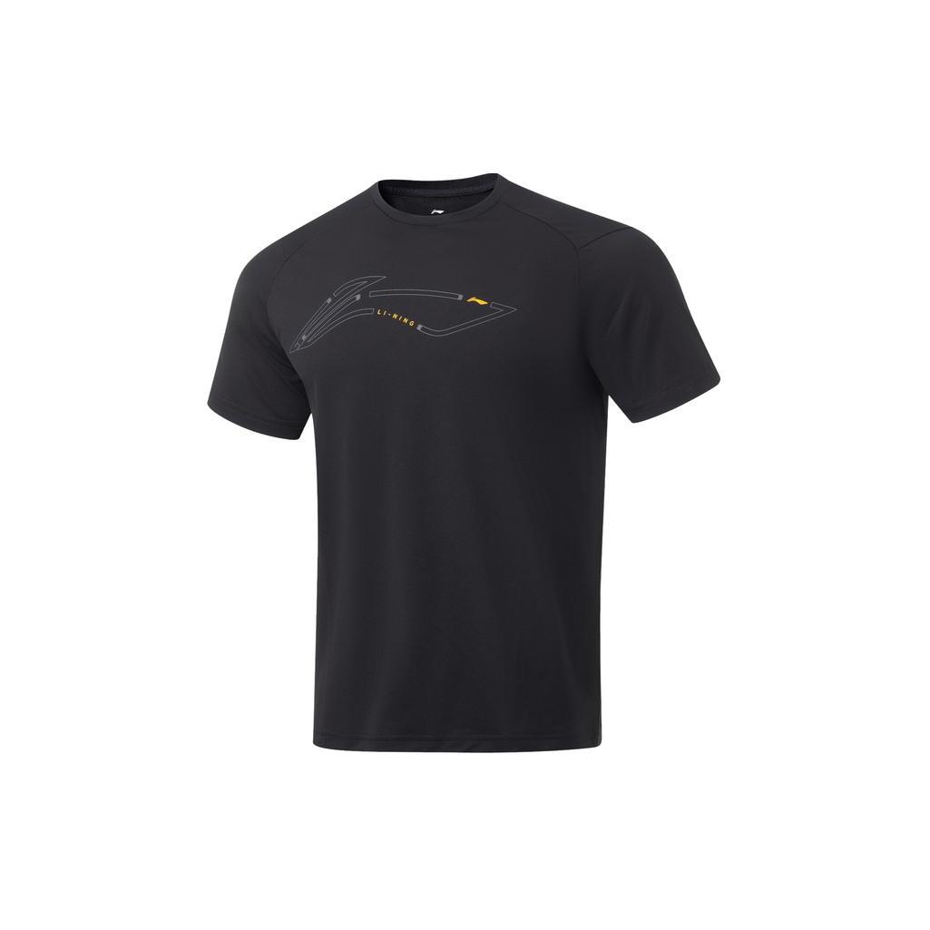 Li Ning Fitness Series T Shirt Men s Black ATST021-1 S