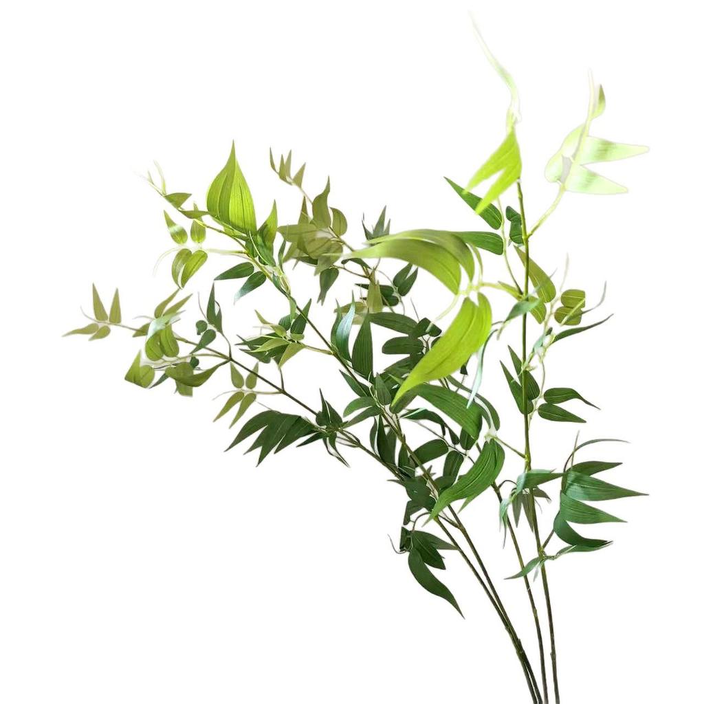 Artificial Bamboo Leaves for Decoration and Photography