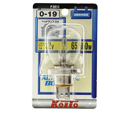 

KOITO [Koito Seisakusho] Лампа накаливания для фары 12В 65/60Вт (1 кусок) [Номер модели] P0812 Лампочка