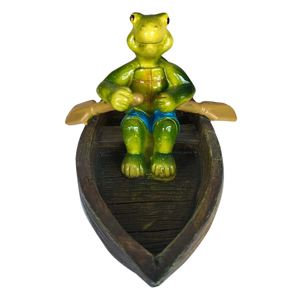 Floating Frogs For Ponds Cute Frogs Statues Garden Pond Ornament Figurine Floating Decoration Resin Miniature Frogs Statue