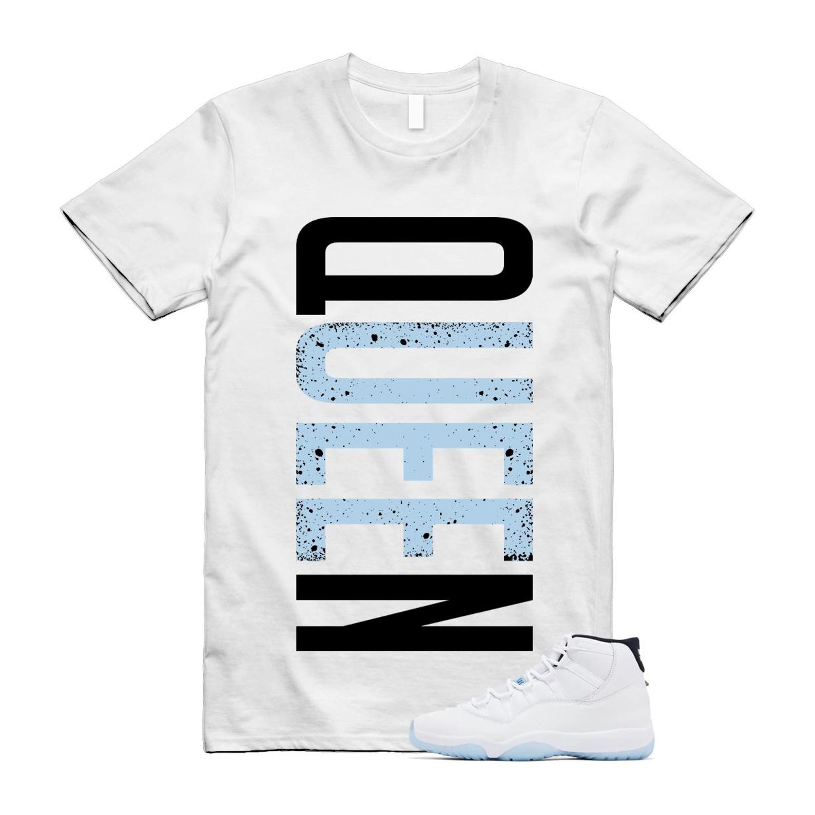 11 Legend Blue White Black 2024 T Shirt Match QUEEN VERT 2XL