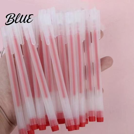 Gel Pens for Students 12PCS Smooth Ink Pens Quick-drying 0.5mm Fine Point Writing Instruments Office Minimalist Frosted Grip And School Supplies