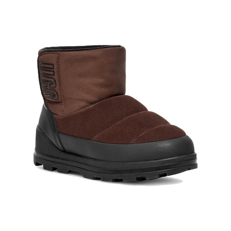 UGG Suede Round Toe Versatile Fashion Short Boots Women Boots Brown 1143932-BCDR