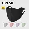 Soft Ice Silk Face Guard, Half Face Sun Protection Neck Cover, Breathable Holes Face Shield with Elastic Ear Loop for Outdoor Women Cycling Hiking