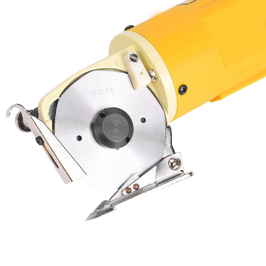 YJ-70 Ruční elektrické nůžky na látkové tkaniny Přenosný řezací stroj Šicí příslušenství