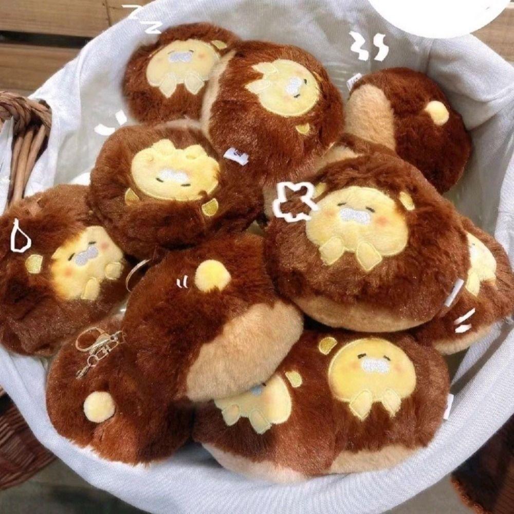 

Cartoon Chestnut Plush Keychain Chestnut Animal Bear Stuffed Toys Drumsticks Doll Pendant Unisex