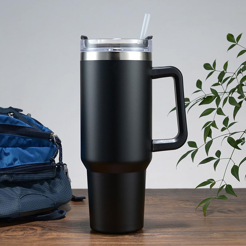 40oz Insulated Stainless Steel Car Cup with Handle