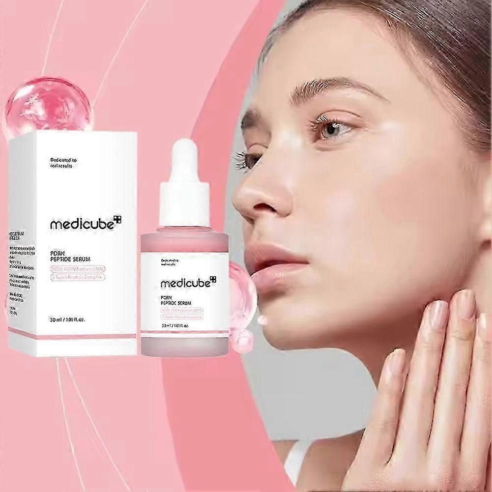 Medicube PDRN Pink Peptide Serum Skin-Firming Anti-Aging Care With Salmon