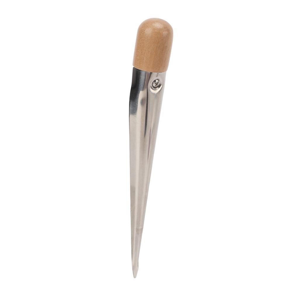 304 Stainless Steel Marine Rope Splicing Spike Wood Handle Rope Splicing Fids Boat Rope Splicing Spike Marine Splicing Spikes