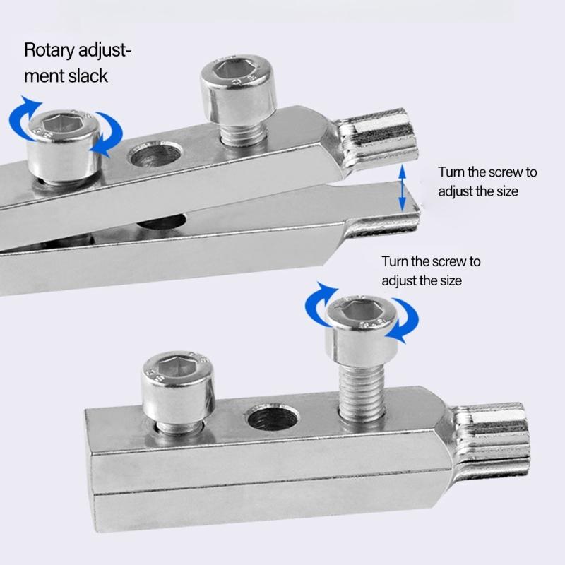 Screw Extractor Tools with Wrench to Removal Damaged Screws For Home Repairs And Mechanical Equipment Maintenance