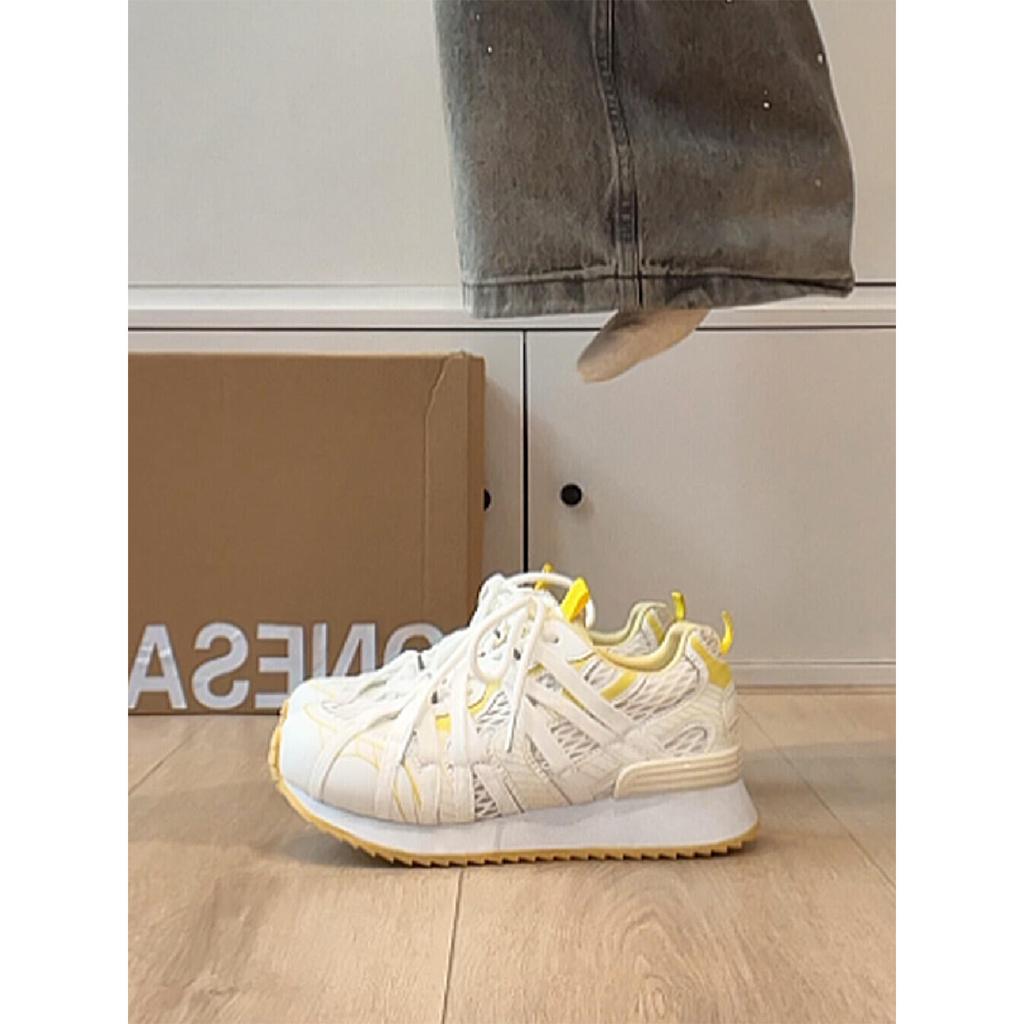 7Cm Inner Height Increase Mesh Breathable Forrest Gump Shoes Women's 2025 Summer New Thick-soled Lightweight Casual Sports Dad Shoes