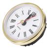 Quartz Clock Insert Movement 65MM Diameter with Roman Numerals Suitable for Clock Repair and DIY Clocks Includes Fixing Ring