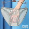Fully Transparent Panties Women Sexy Hollow Butterfly Low-Rise Briefs Seamless Lingerie