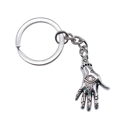 28mm Schlüsselanhänger Hamsa Hand Auge des Horus Hochzeitsschmuck Zubehör QY025