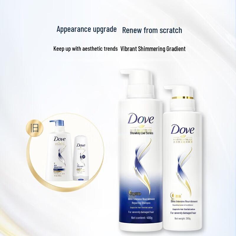 

Dove Nourishing & Hydrating Shampoo & Conditioner Set