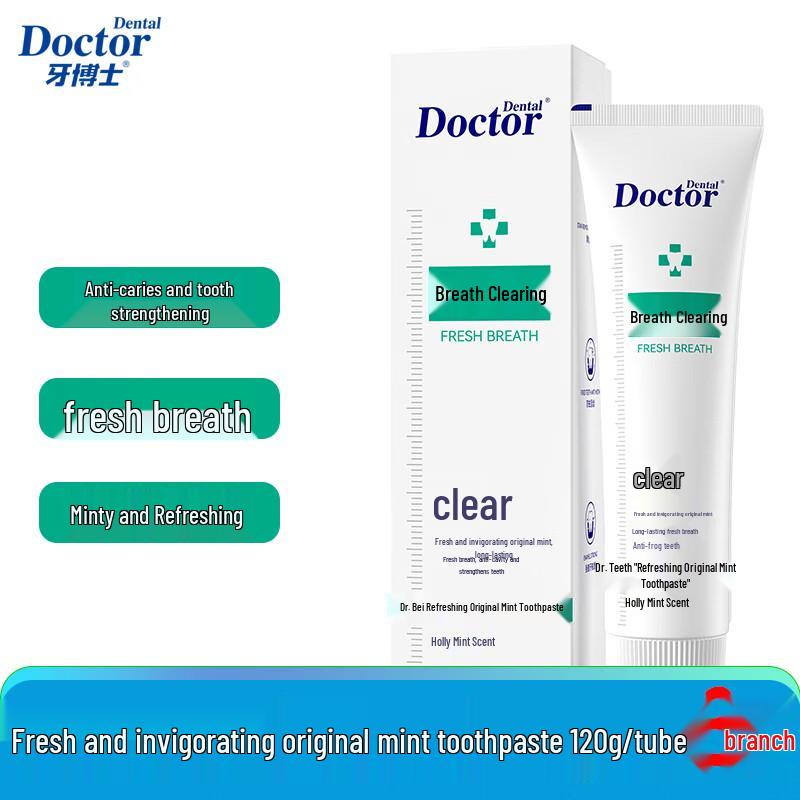 Dr. Tooth Fresh Mint Toothpaste 3-Pack