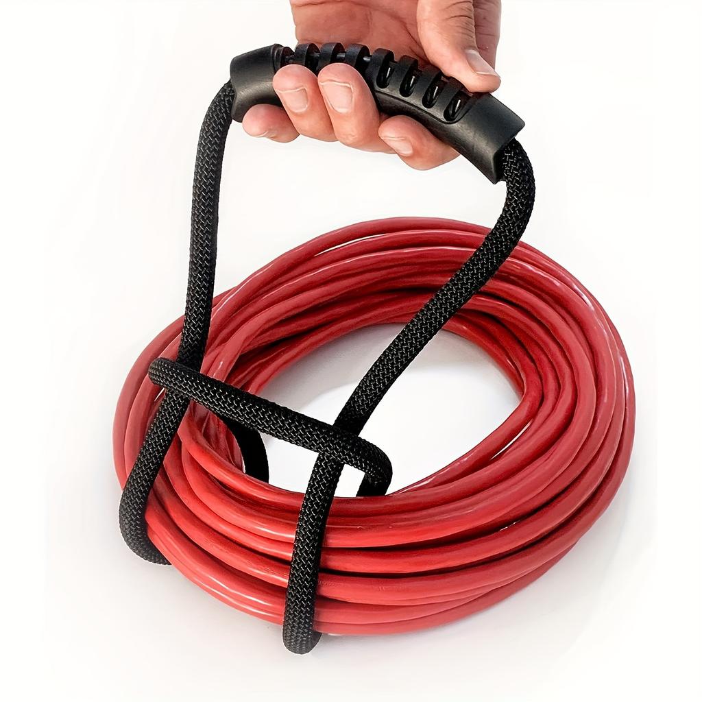Storage Strap with Handle: Extension Cord Organizer,Hose Holder,Space-Saving,Air/Water Hose Organizer for Home,Garage,Boat,RV