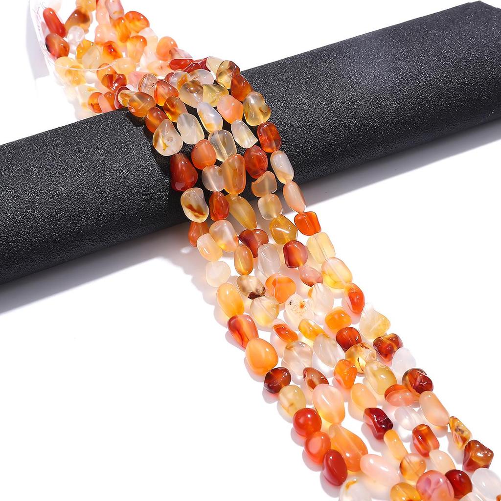 40-55 ks Přírodní barevný kámen nepravidelného tvaru volné korálky pro výrobu šperků DIY příslušenství k náramkům náhrdelník 15'' šňůra