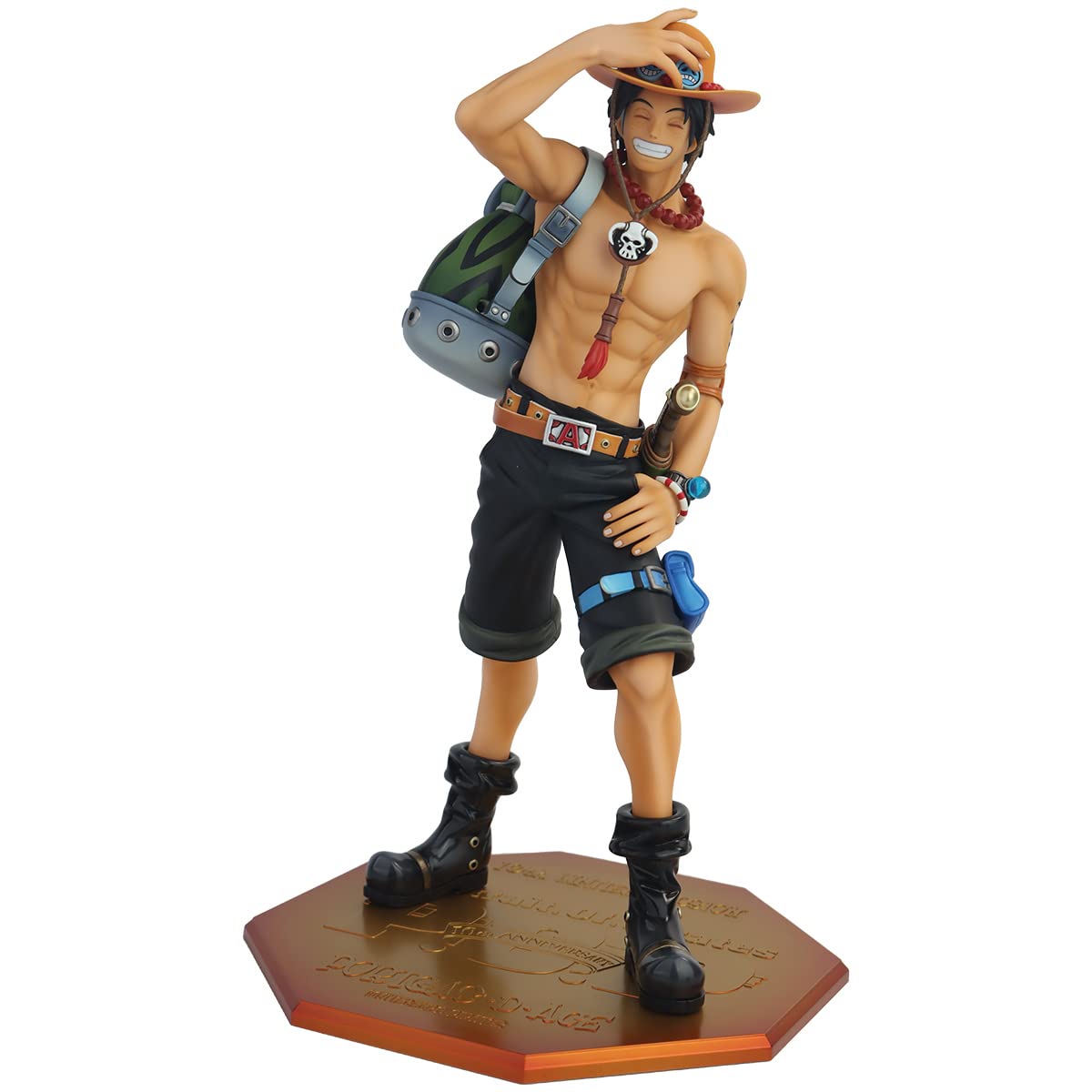 MegaHouse One Piece Portgas D. Ace Neo-DX 10th Limited Edition Pirate Portrait 1/8 Scale Collectible Figure