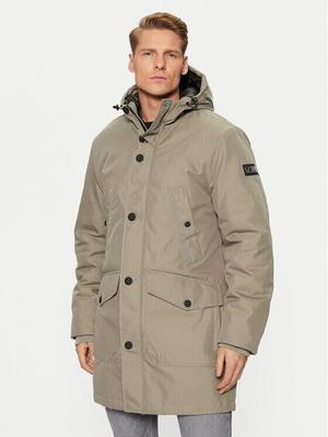 Winter Jacket s.Oliver Parka Patch Pockets Sand