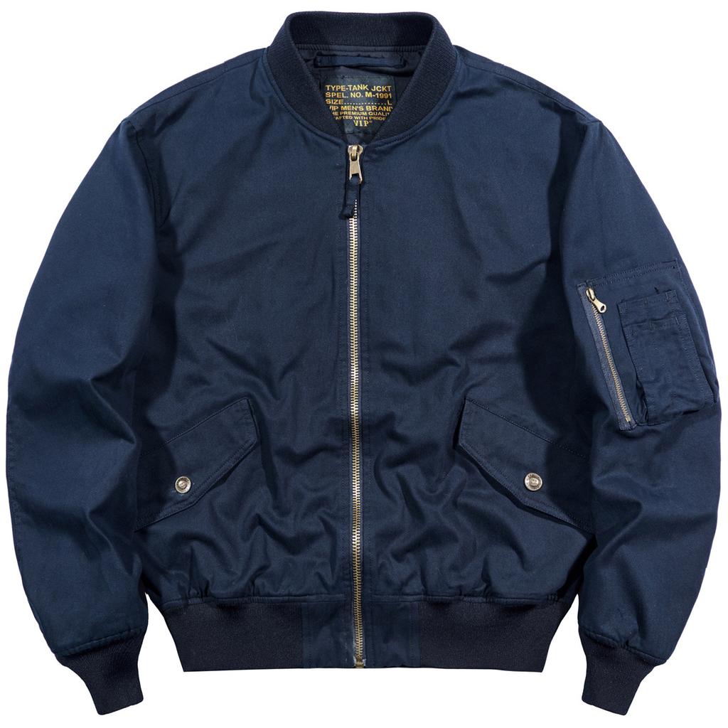 Fall/winter Air Force Flight Jacket Men's Baseball Uniform Plus Size Loose and Thick Cargo Coat