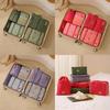 Travel Organizer Set With Waterresistant Canvas For Luggage And Home Storage