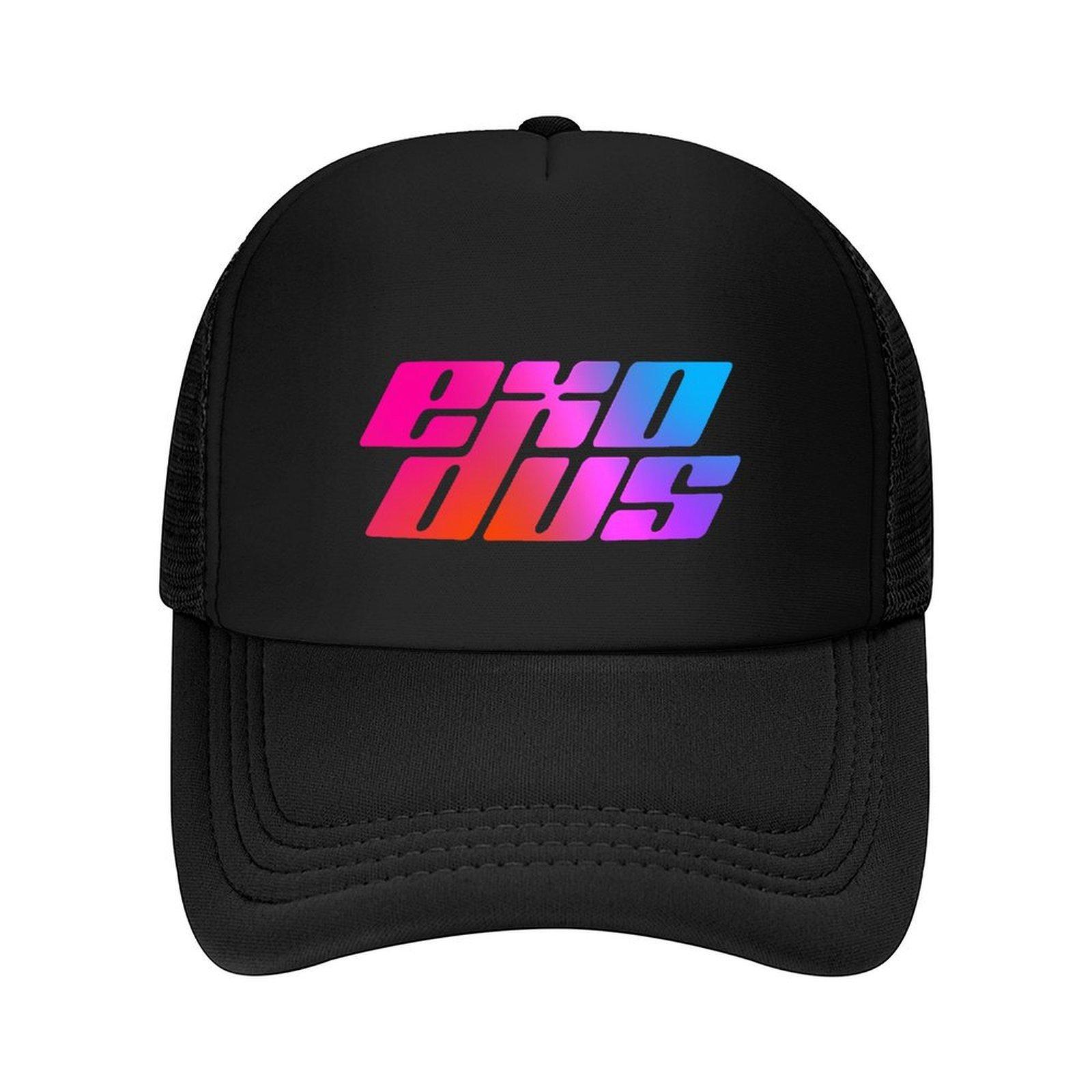 Exodus Gradient Logo Baseball Cap Luxury Cap |-F-| Hat Beach New Hat Women s Beach Men s