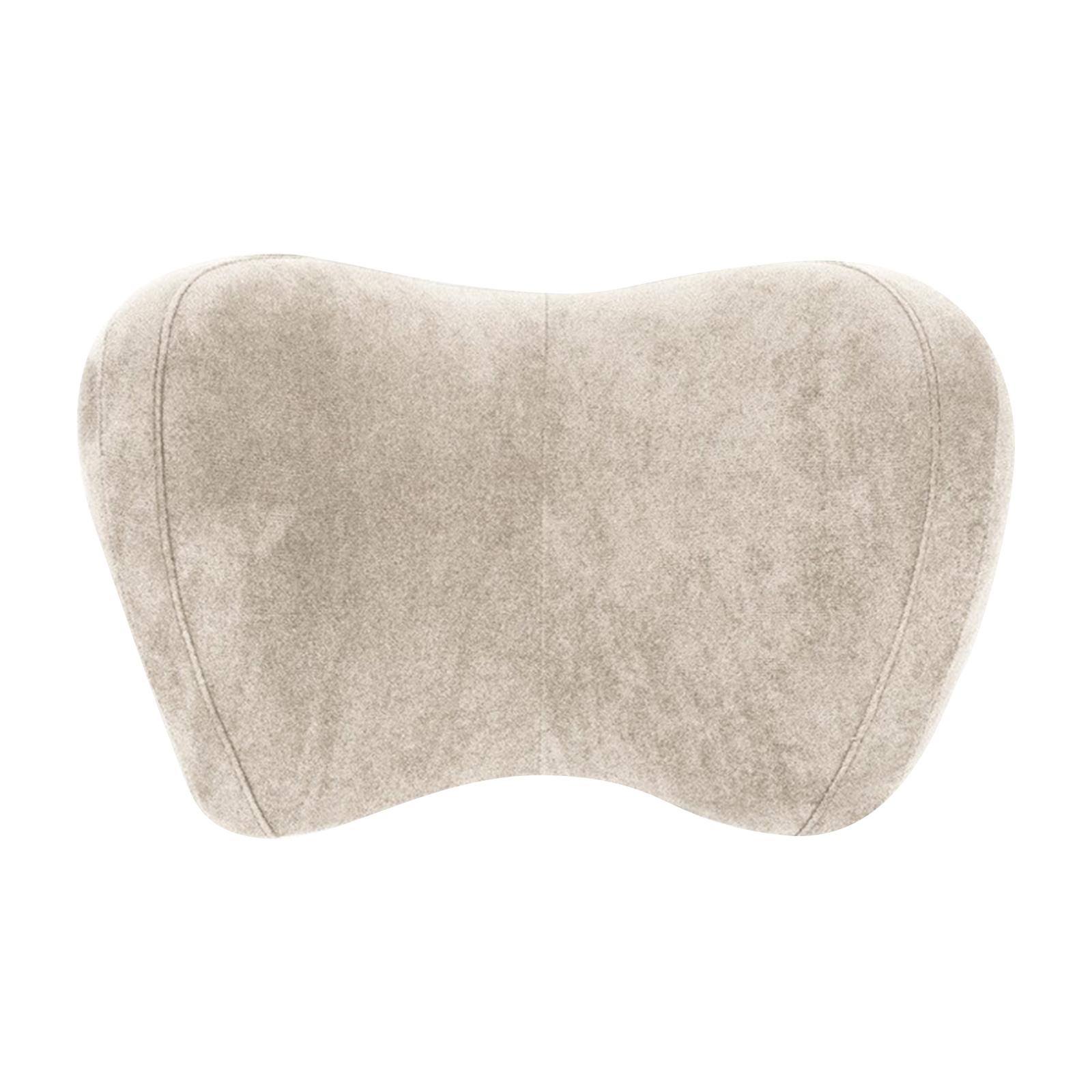 

Car Headrest Neck Pillow Memory Cotton Pillow Interior Supplies One Size бежевый