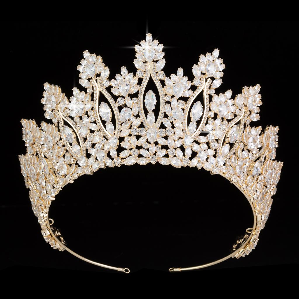Bridal Wedding Tiara Classic New Fashion Design Bridal Hair Accessories Anniversary Wedding Women Crowns BC5070 Corona Princesa