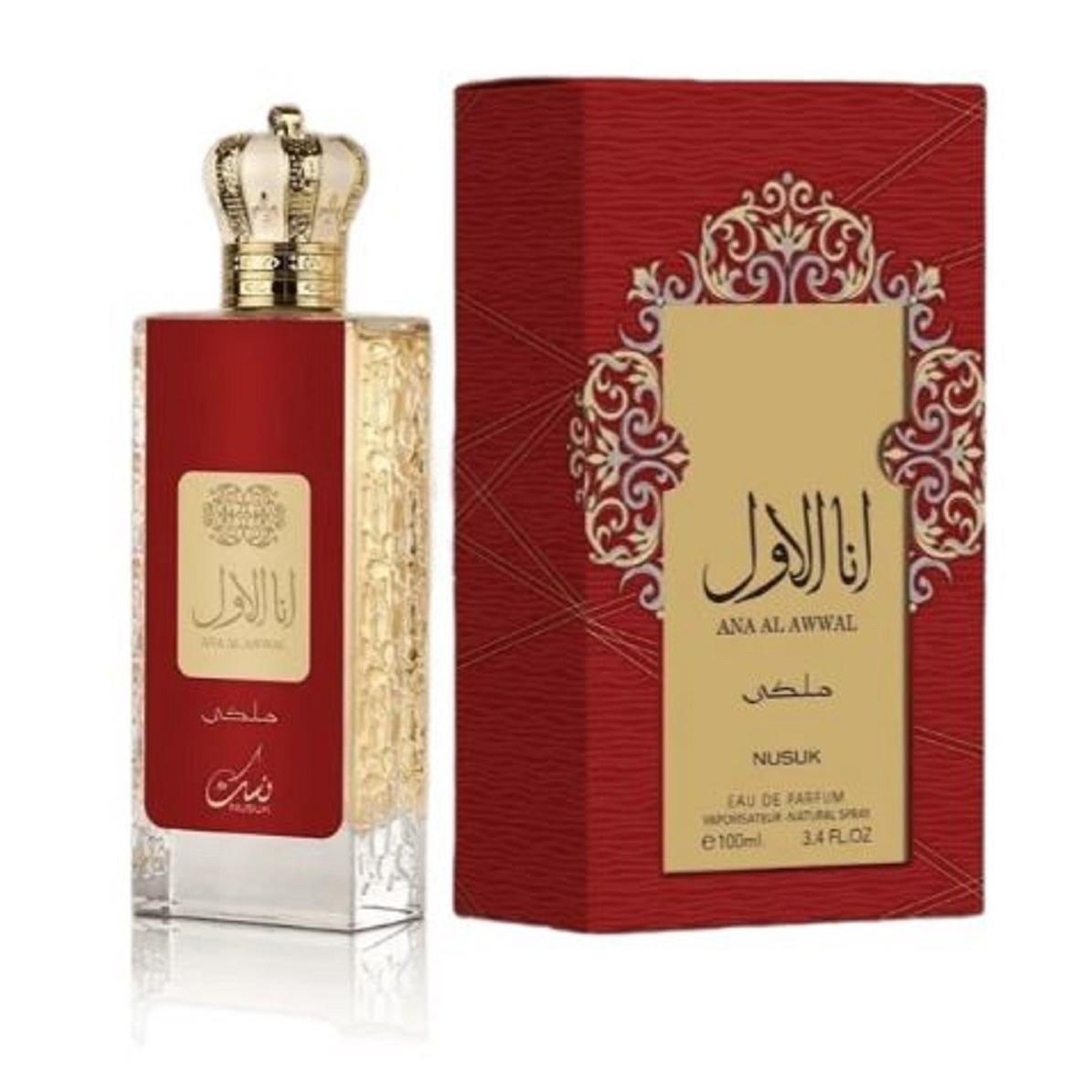 

@Nusuk Ana Al Awwal Malaki (Red) Eau De Parfum For Unisex 100ml # SS7