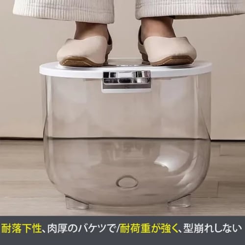 Rice Storage Container with Rice Dividers, 5kg/10kg/15kg Capacity, Airtight, Moisture-Proof, Large Capacity Storage Tank with Lid, 360-Degree Airtight