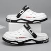 Men's Clogs Slip-on Closed Toe Sandals Soft Sole Walking Shoes Outdoor Garden Shoe Beach Sandals