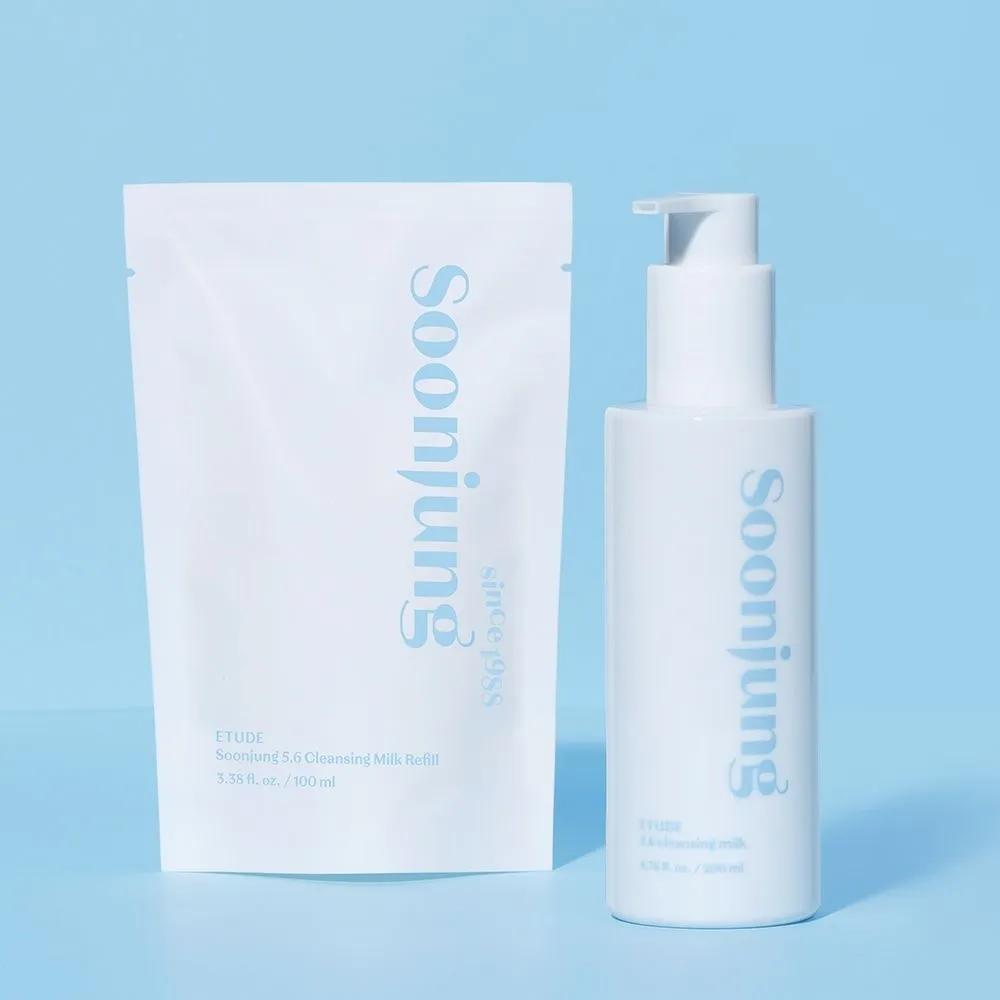 Soonjung Mild Acidic Cleansing Milk (Main Product 200ml + Refill 100ml) / Gentle Deep Cleansing / Cleansing Lotion
