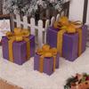Valentine'S Day Gift Box Three-Piece Set Valentine'S Day Decoration Birthday Decoration A