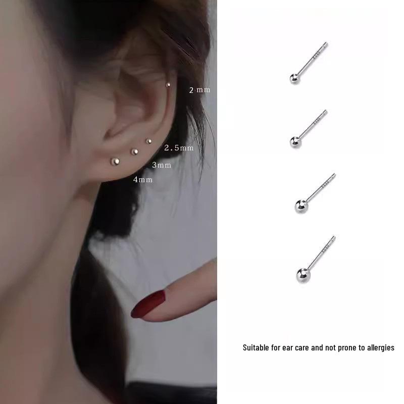 Sleek Hoop Earrings: Minimalist Design, Versatile Style for Women