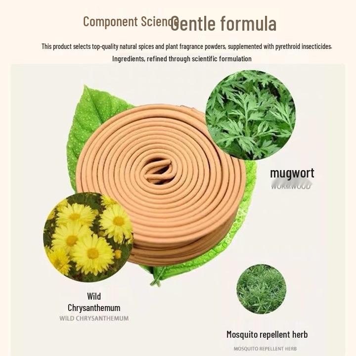 Newcomer Special: Sandalwood Mosquito Repellent Coils with Elegant Fragrance & Free Shipping