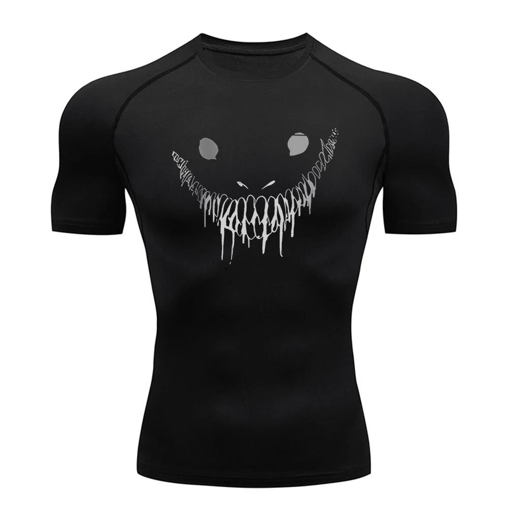 Men's Compression Shirt Workout Fitness Sport Rash Guard  Athletic QuickRunning Gym Comfortable Fashion Breathable Dry Tops