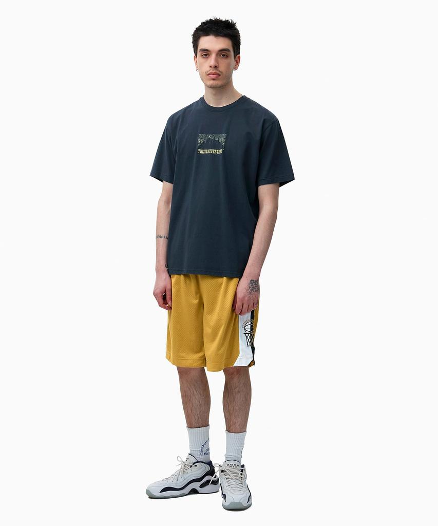 THISISNEVERTHAT Basketball Short Gold