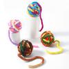 Cat Toys Plush Ball with Bell Interactive Cat Toy Lightweight Bite Resistance Toy for Indoor Cats