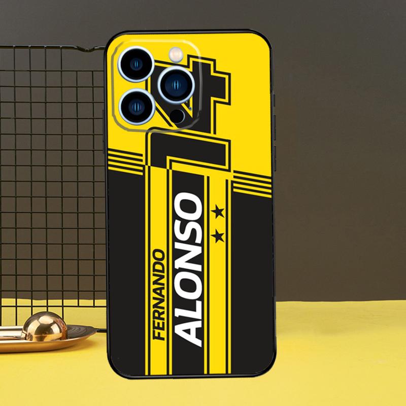 Fernando Alonso Racing Phone Case For iPhone 13 12 14 11 16 15 Pro Max Plus Mini 7 8 X XR XS Max Cover