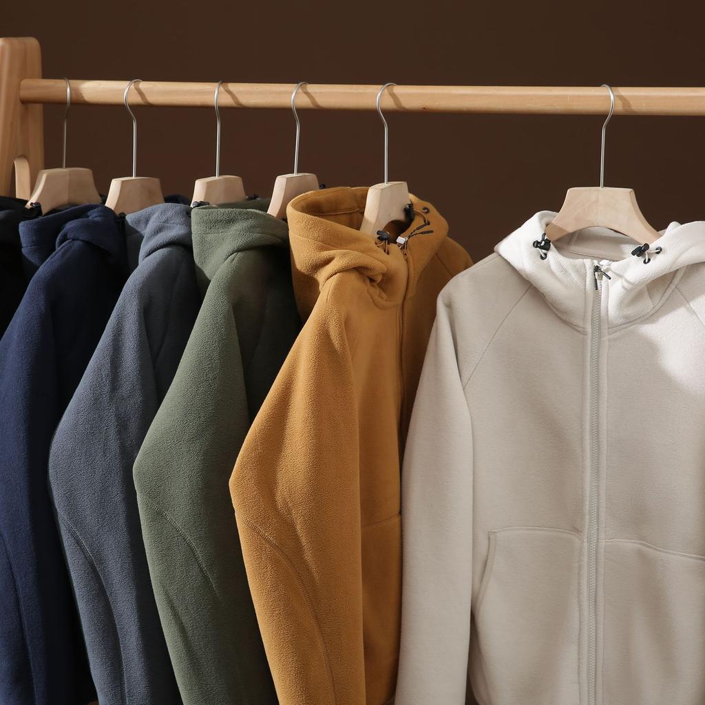 Autumn Winter Fashion Sports Thick Warm Fleece Hoodie Men's Casual Loose Comfortable Coat