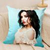Luxury CCharli XCX Cushion Cover Silky Short Plush Invisible Zipper Dustproof Sofa Pillow Case For Home Decor