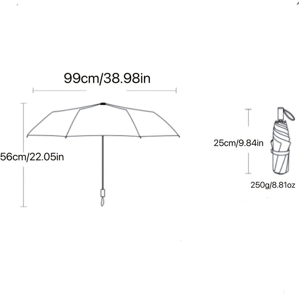 Cute Cartoon Cat Clear Umbrella Automatic Folding Parasol Transparent Sun Rain Umbrellas for Kids Students Women