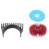 For K1 K1 Max K1C Round Motor Cooling Heat Sink Fasting Heat Dissipation For K1 Max Extuder Motor Heat Sink 3D Printer Parts