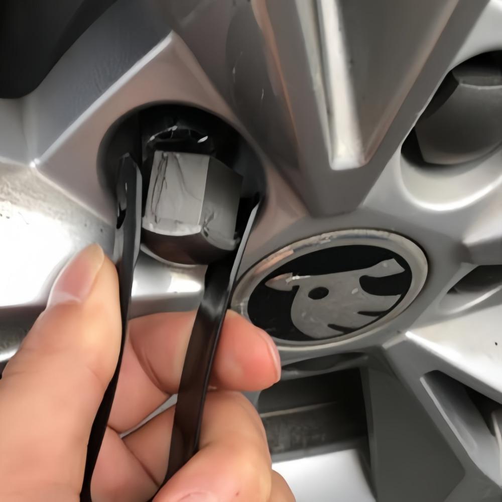 3 Stück/Set Universelle Auto Radschraube Radmutter Mittelkappe Abzieher Entfernungsklammer Auto Reifenkappe Abzieher Werkzeug Auto Reparaturteile