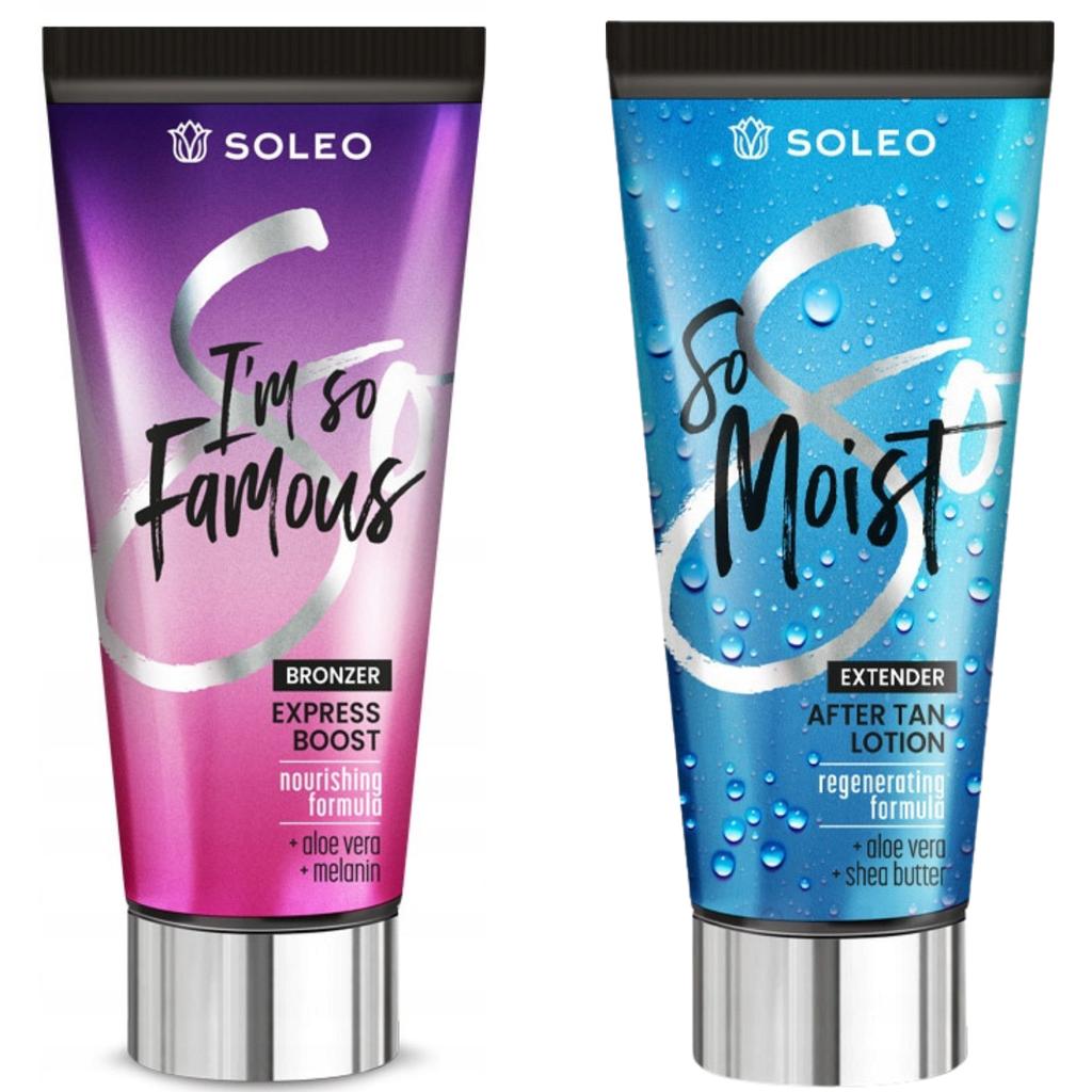 Soleo I' So Famous + So Moist After Sun Free