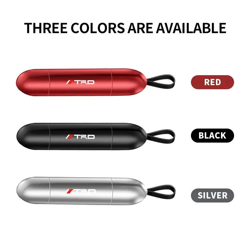 Bilsikkerhetshammer Nødglassknuser Setebelteskjærer For TRD Toyota Corolla Rav4 Auris Camry Yaris CHR